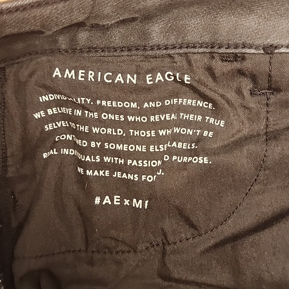 American Eagle Women's Black Skinny Jeans - Picture 9 of 14
